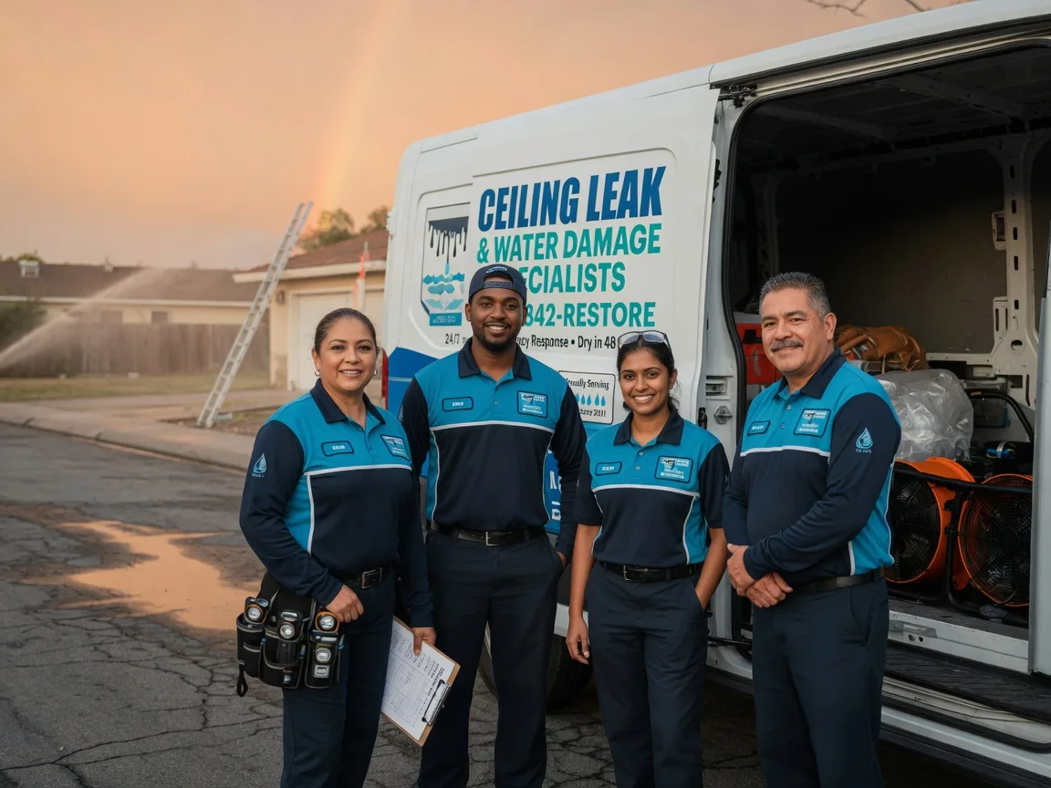 Ceiling Leak Cleanup company in Richmond Dale, OH