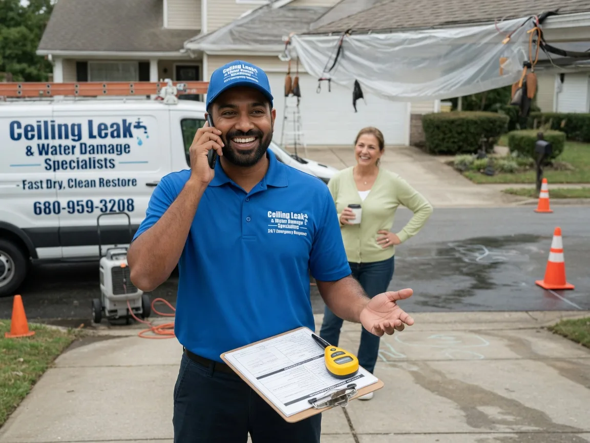 Ceiling Leak Cleanup Richmond Dale, OH FAQs